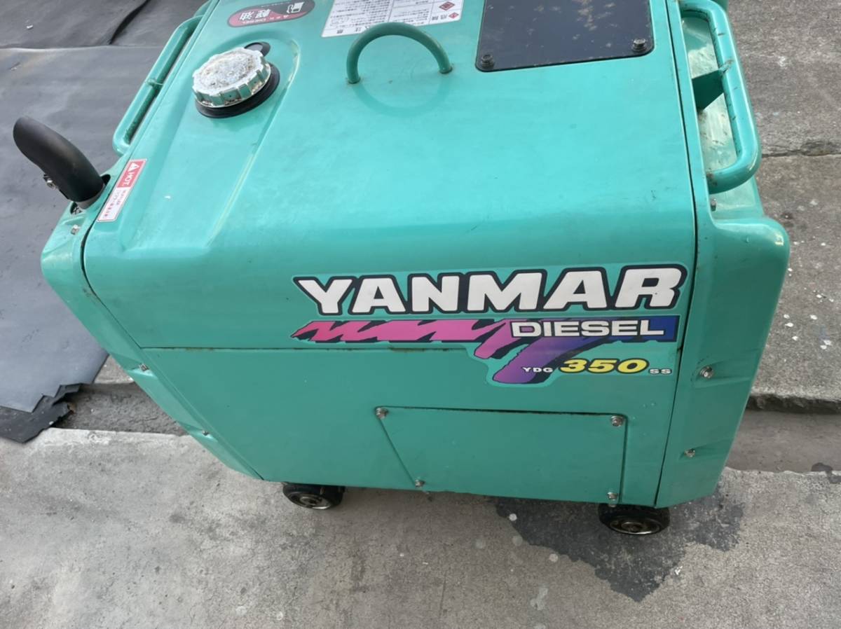 Yahoo!オークション - ヤンマー ディーゼル 発電機 YDG350SS-6E Yahoo!オークション - ヤンマー ディーゼル 発電機 YDG350SS-6E