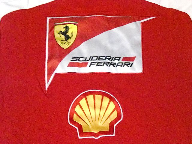 F1　スクーデリア フェラーリ　ハーフジップ XL_画像6