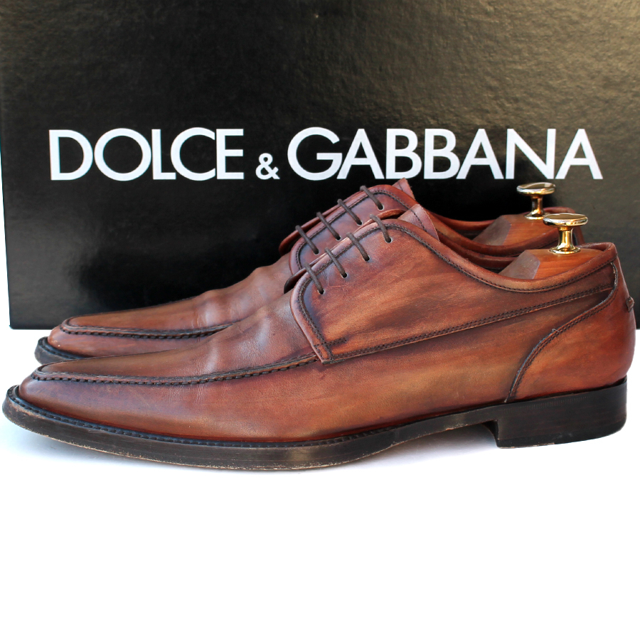 良品・HAND FINISHED ドルチェ&ガッバーナ DOLCE&GABBANA Uチップ 6 5