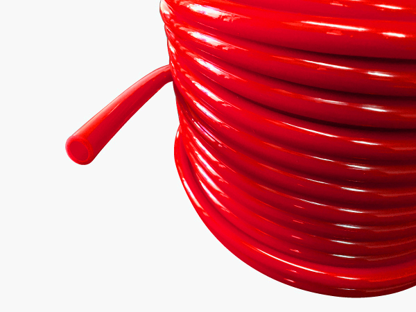 【即納可】バキューム ホース TOYOKING製 内径Φ6mm 長さ 1m (1000mm) 赤色 ロゴマーク無し 各種 工業用ホース 汎用品_画像1