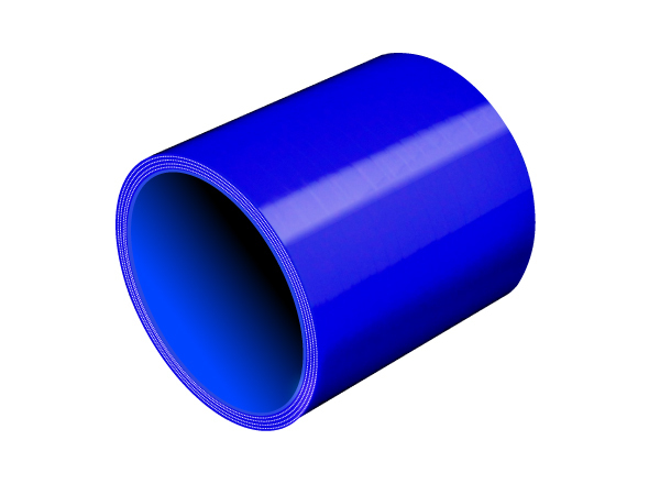 プレミアム シリコンホース ショート 同径 内径 Φ80mm 青色 ロゴマーク無 ラジエーター インタークーラー インテーク 接続 ホース 汎用品_画像1