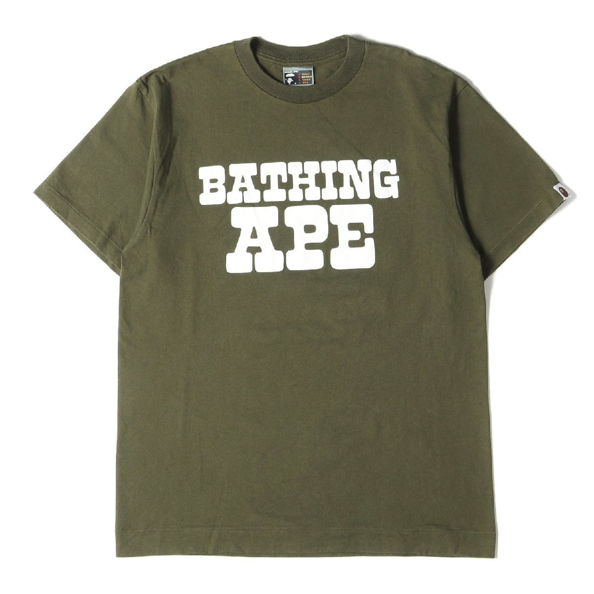 軽量+ストレッチ性+吸水速乾 A BATHING APE Tシャツ・カットソー XL