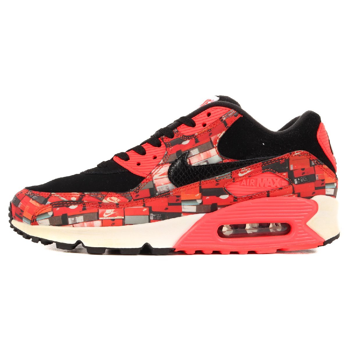 かわいい新作 NIKE ナイキ ATMOS AIR MAX 90 PRNT WE LOVE NIKE PACK (AQ0926-001) 2018年 アトモス エアマックス ブライトクリムゾン US8 26.0cm 26.0cm かわいい新作 NIKE ナイキ ATMOS AIR MAX 90 PRNT WE LOVE NIKE PACK (AQ0926-001) 2018年 アトモス エアマックス ブライトクリムゾン US8 26.0cm 26.0cm