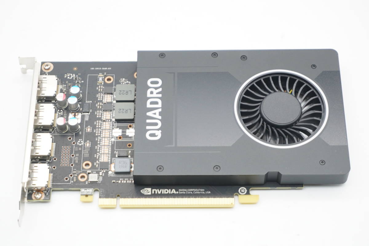 美品】 NVIDIA Quadro P2000 5GB ☆ ４画面 クアドロ Quadoro