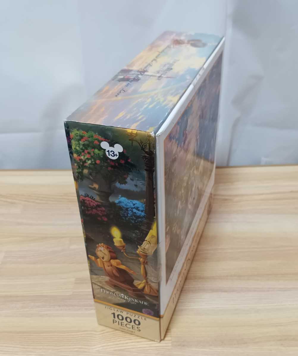  unopened Beauty and the Beast Thomas * gold ke-do jigsaw puzzle 1000 piece Jigsaw Puzzle Disney Disney TOMAS KINKADE