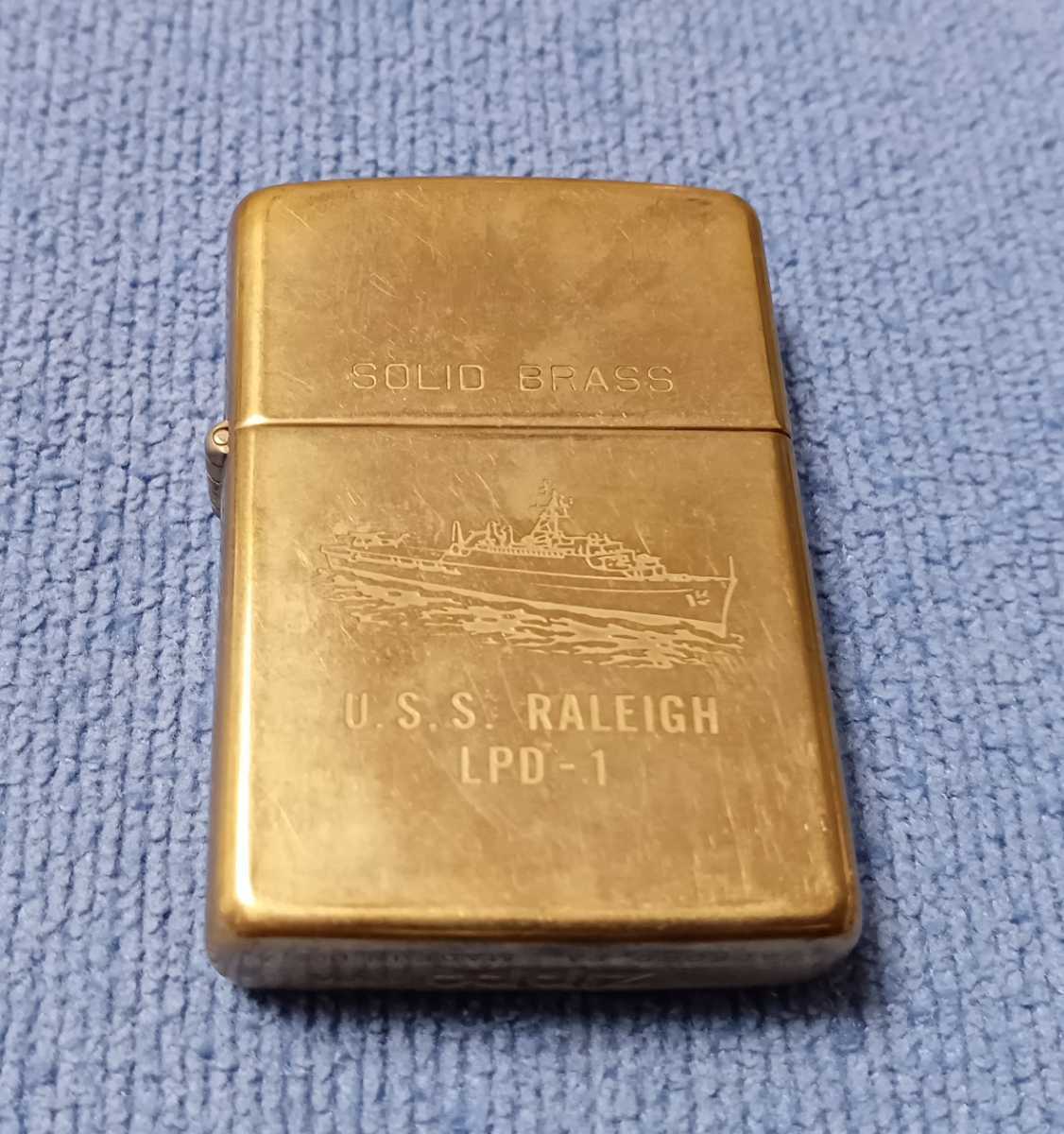 ヤフオク! - Zippo/ジッポー U.S.S.RALEIGH LPD-...