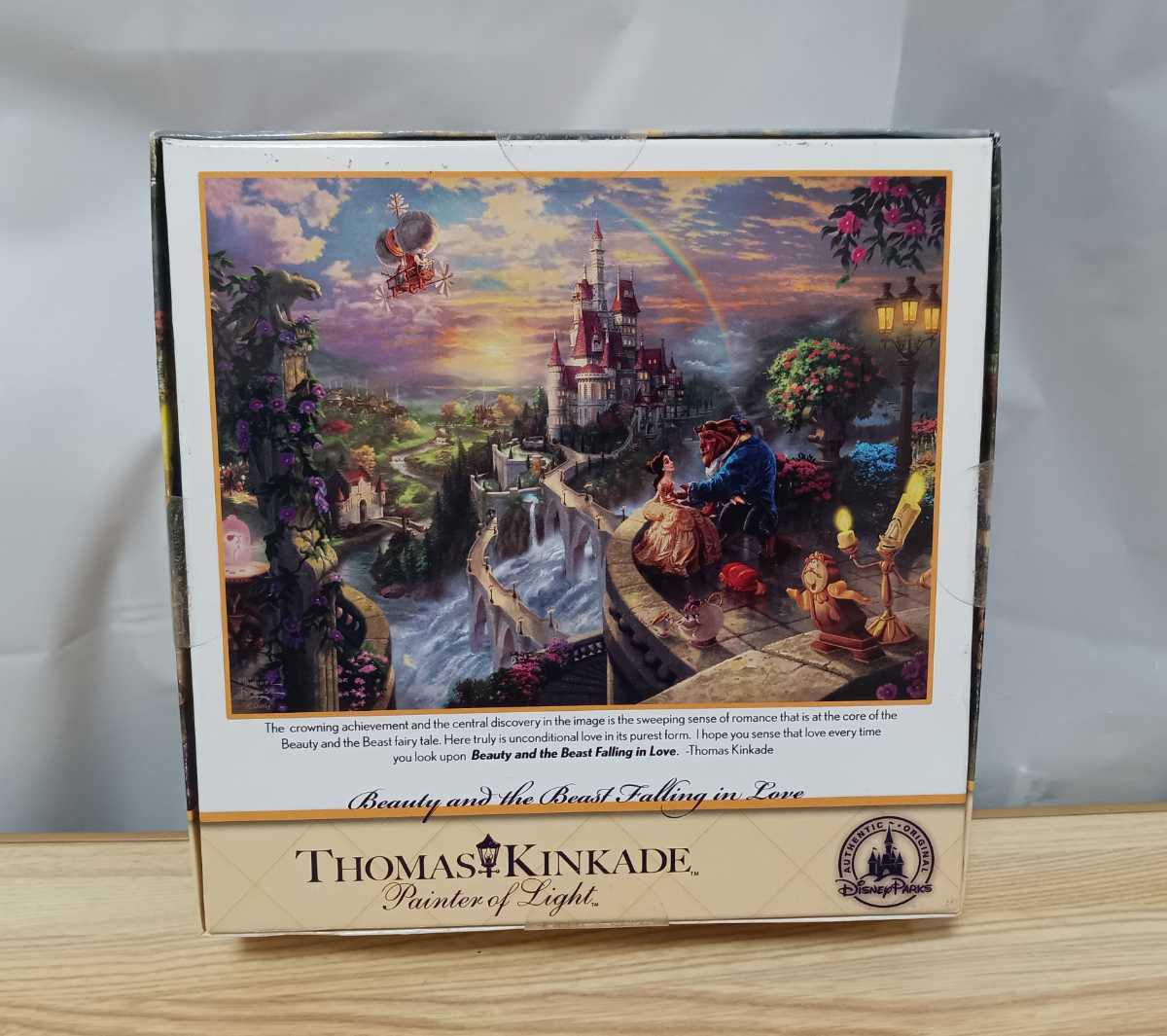  unopened Beauty and the Beast Thomas * gold ke-do jigsaw puzzle 1000 piece Jigsaw Puzzle Disney Disney TOMAS KINKADE