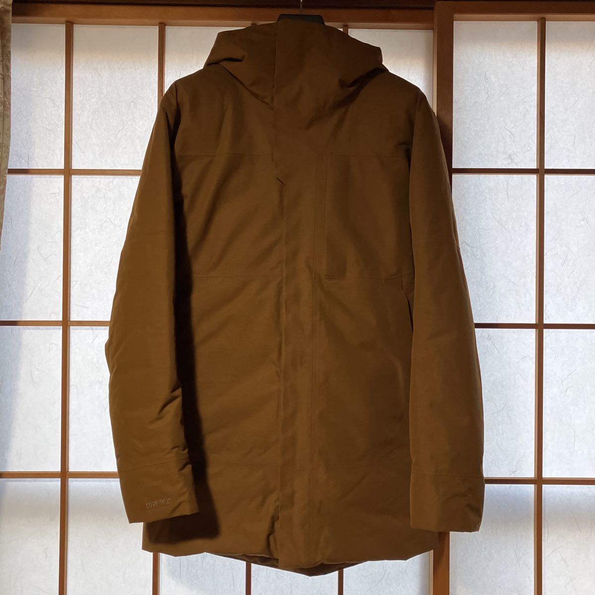 アークテリクス サーミーパーカ Sサイズ ブラウン BIRD AID付き