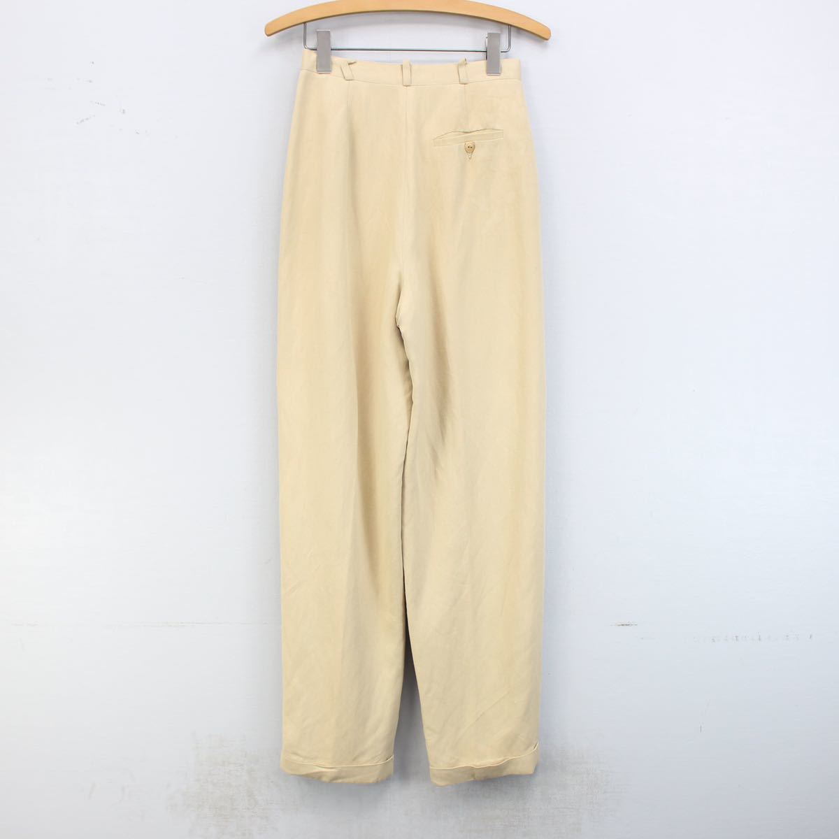 USA VINTAGE RALPH LAUREN WOOL COLOR SLACKS PANTS/ America old clothes Ralph Lauren wool color slacks pants 