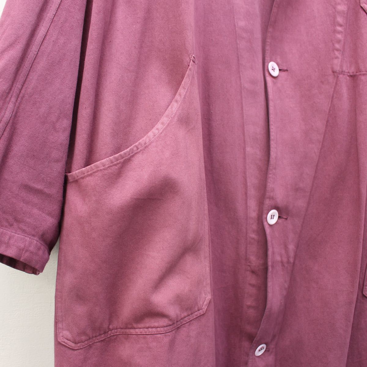 EU VINTAGE OVER DYE DESIGN WORK COAT/ヨーロッパ古着後染めデザイン