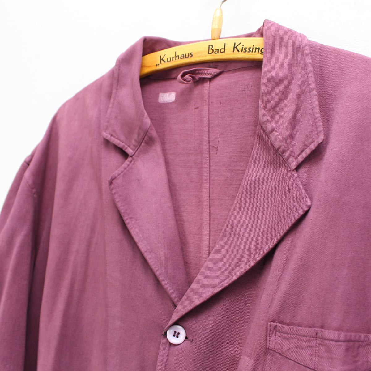 第1位獲得!】 VINTAGE EU OVER COAT/ヨーロッパ古着後染めデザイン