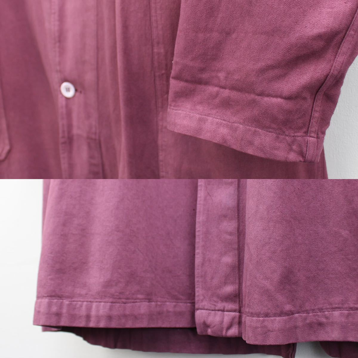 EU VINTAGE OVER DYE DESIGN WORK COAT/ヨーロッパ古着後染めデザイン