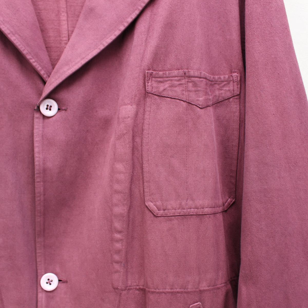 EU VINTAGE OVER DYE DESIGN WORK COAT/ヨーロッパ古着後染めデザインワークコート