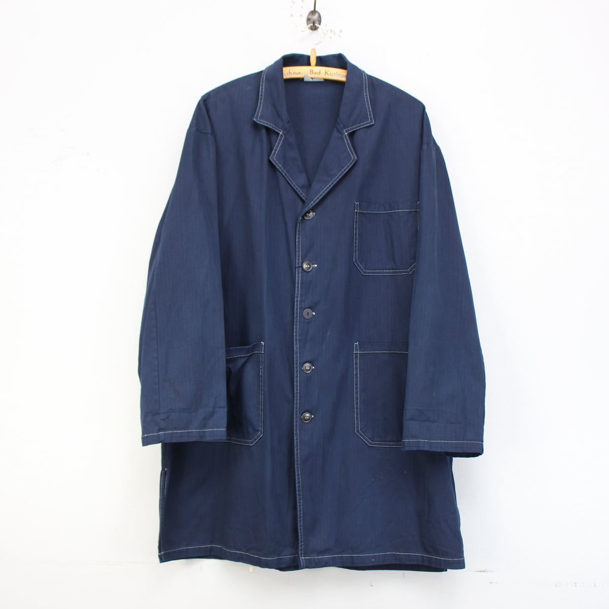 お気に入り EU VINTAGE COAT/ヨーロッパ古着デザインワークコート WORK