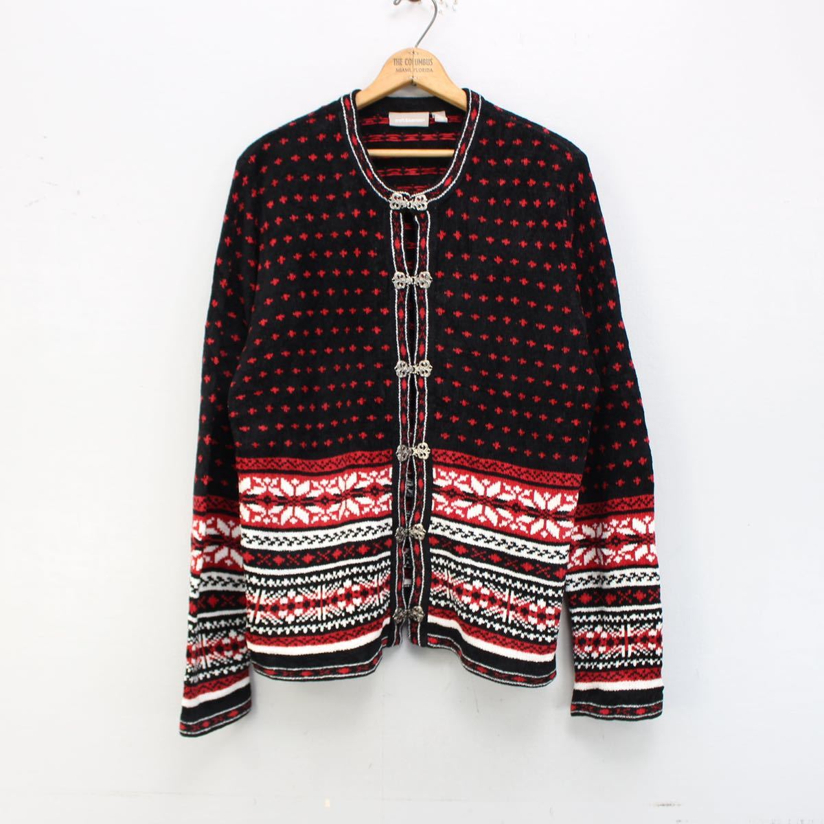 USA VINTAGE CROFT&BARROW NODIC DESIGN CARDIGAN/アメリカ古着