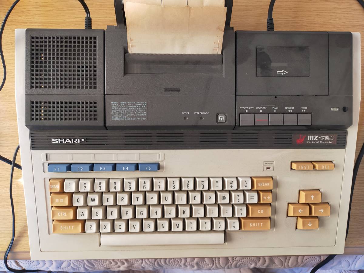 ヤフオク! - SHARP シャープ MZ-700 パーソナルコンピュータ...