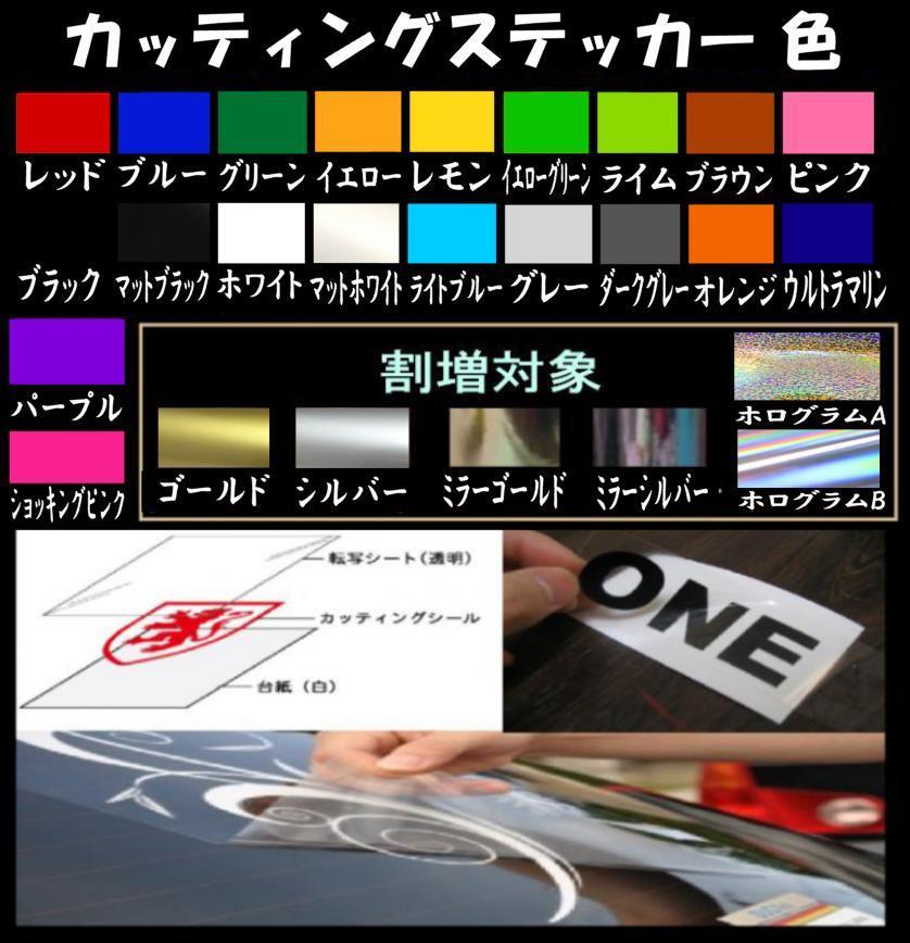 カッティング ステッカー コンパス 方位磁石 ④-1 シール デカール 自動車 バイク スーツケース 世界 旅行 バックパッカー 地図 海外_画像2