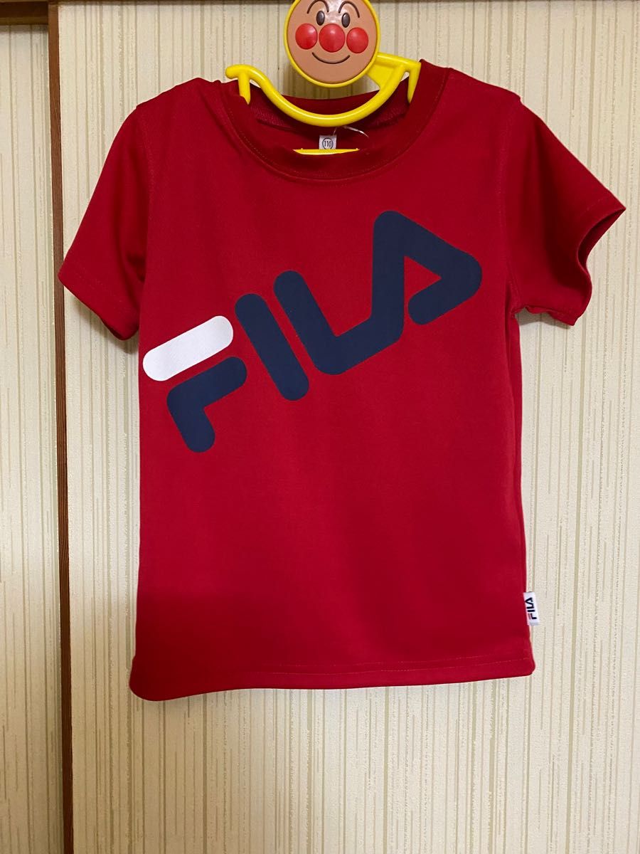 西松屋　FILA セットアップ　110サイズ　未使用　フィラ　Tシャツ　ハーフパンツ　ルームウェア　パジャマ