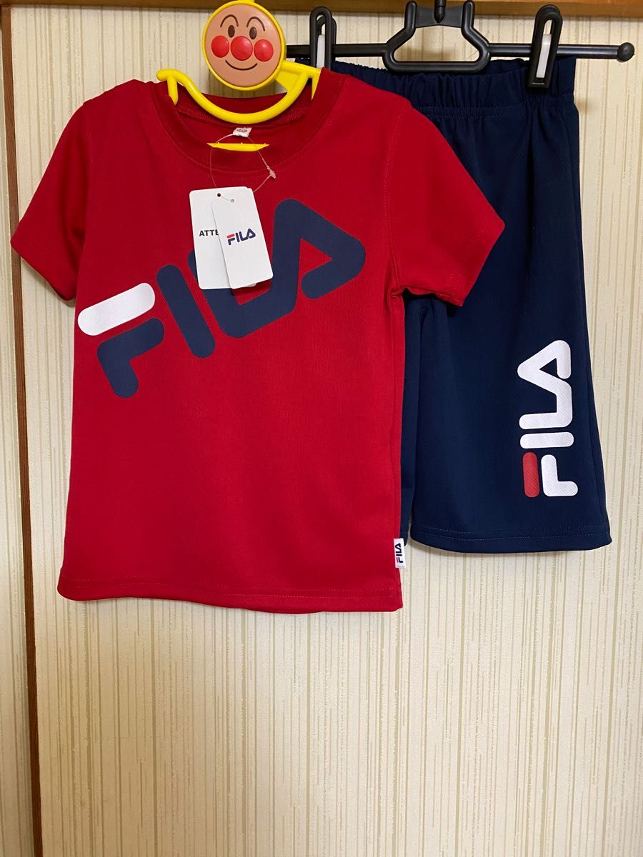 新品 未使用 FILA フィラ 長袖Tシャツ ロンＴ 男の子 ネイビー 100