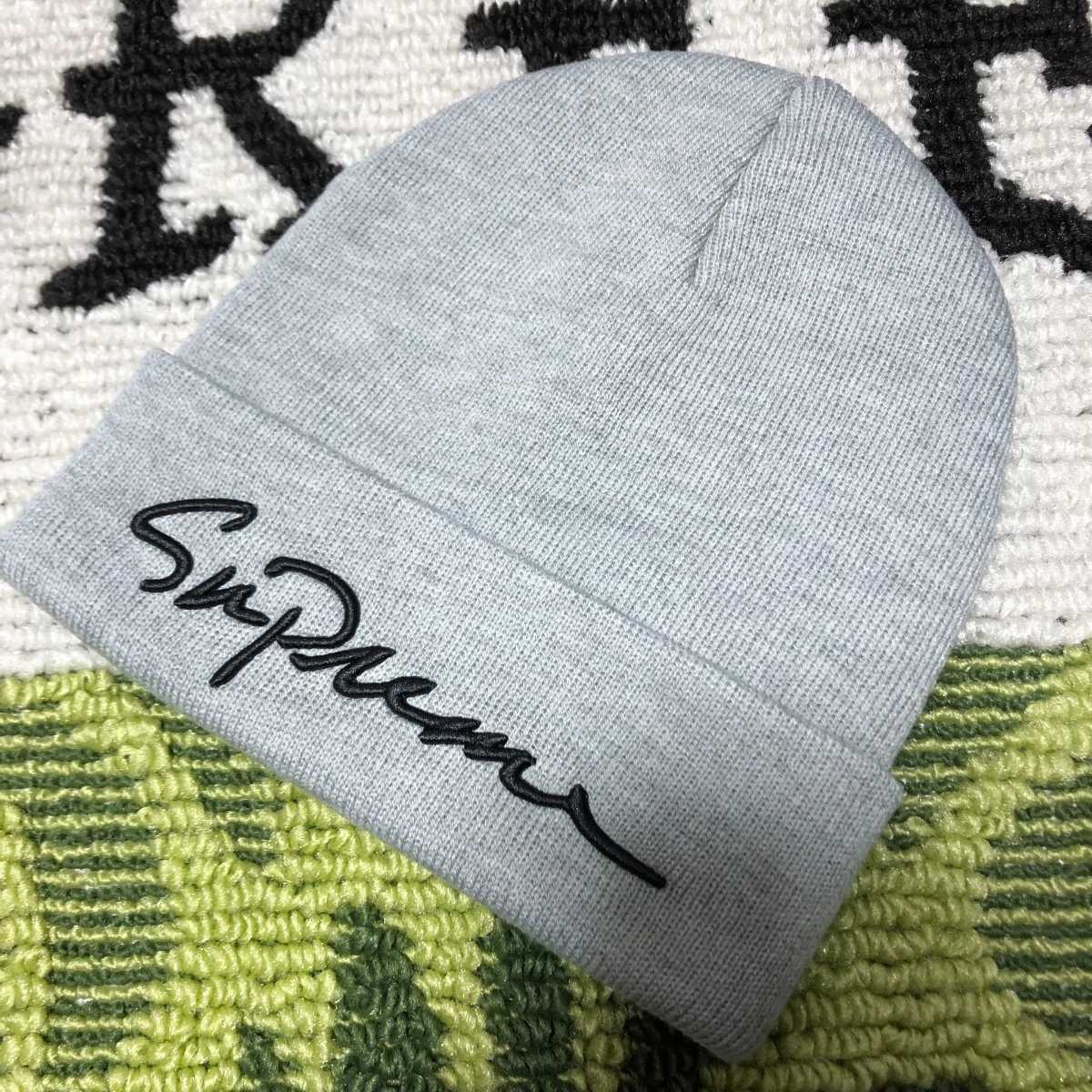 開催中 シュプリーム Supreme Classic Script Beanie econet.bi