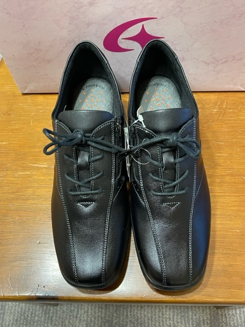 24.5 moon Star MS SP2601 black black pair becomes design uo- King shoes Mrs. shoes 3E made in Japan MOONSTAR free shipping new goods unused goods 