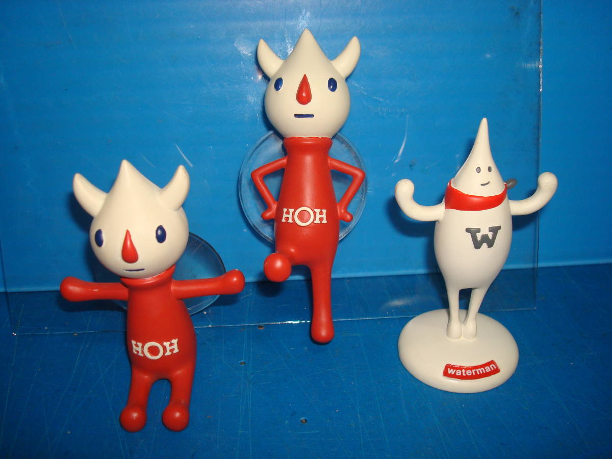 ドロップマン フィギュア dropman 2体セット Yahoo!オークション - 非売品「ウォーターマン & ドロップマン