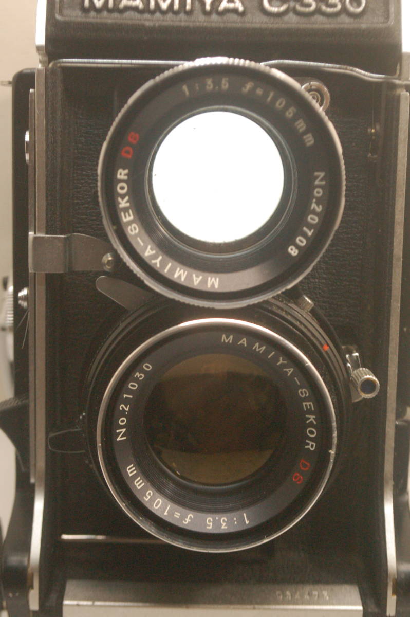 マミヤ　Mamiya C330 Professional ２眼カメラ　ハンドグリップ付き　MAMIYA-SEKOR DS 105mm F3.5_画像7