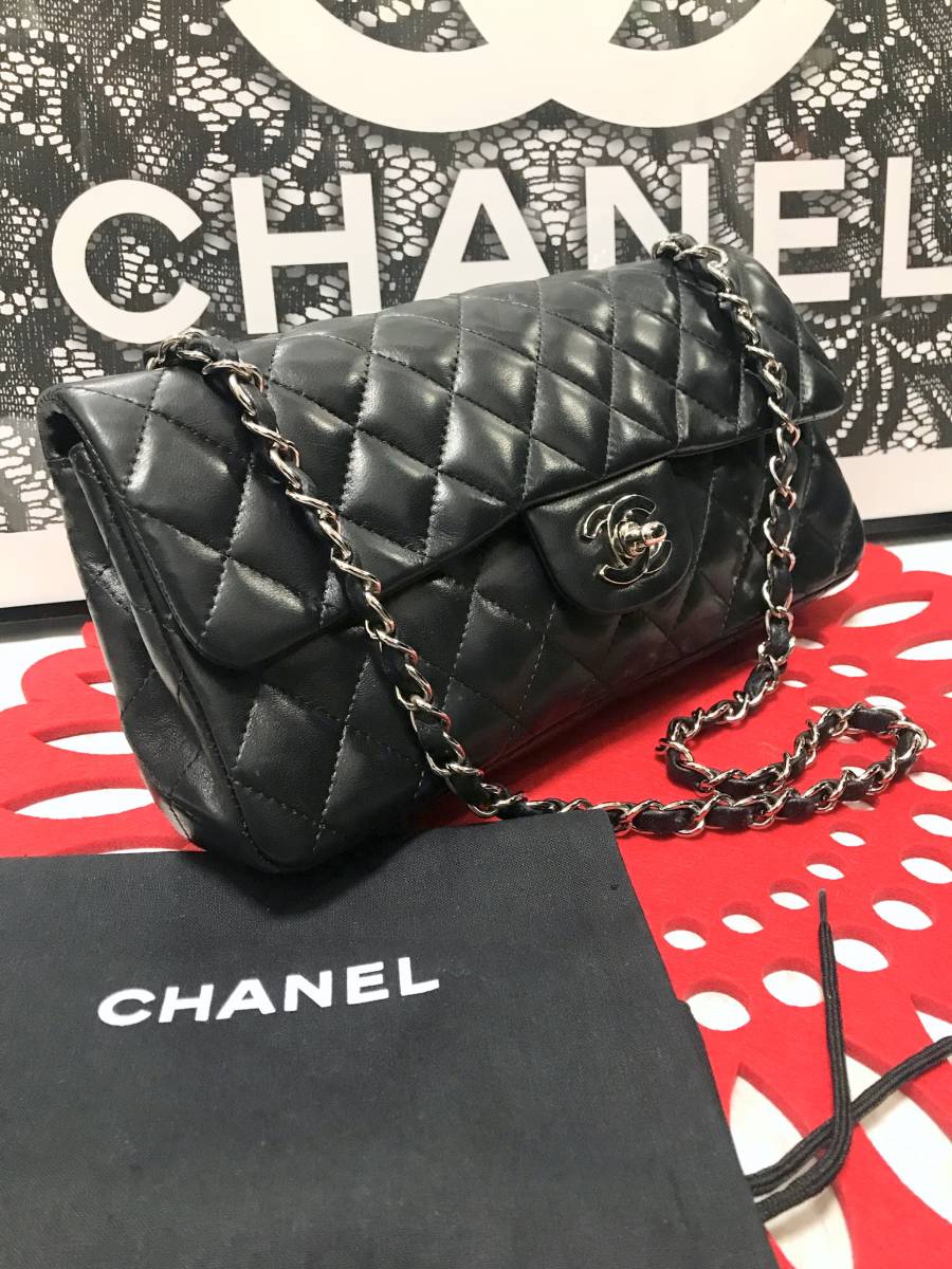 ◇◇ 極上美品 シャネル CHANEL マトラッセ ラムスキン チェーン