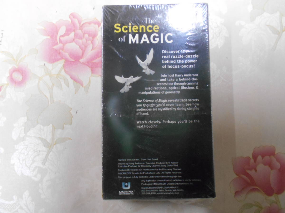 U○/ビデオテープ/VHS//The Science of MAGIC With Harry Anderson/マジックの科学　ハリー・アンダーソン_画像2