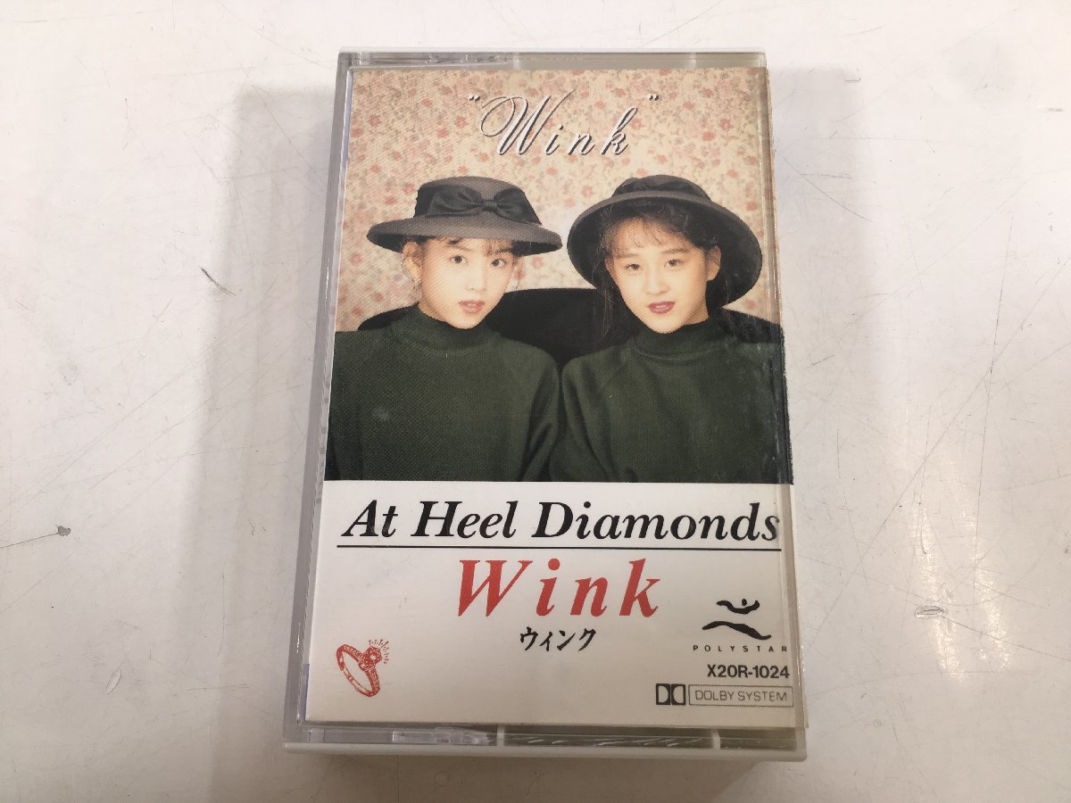 カセットテープ Wink ウィンク At Heel Diamonds アット・ヒール・ダイアモンズ ユーズド_画像1