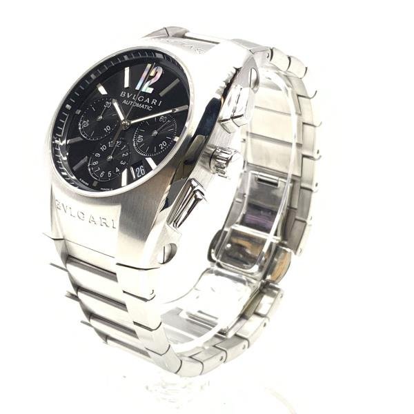 BVLGARI ブルガリ 腕時計 EG40SCH エルゴン 黒文字盤 自動巻き