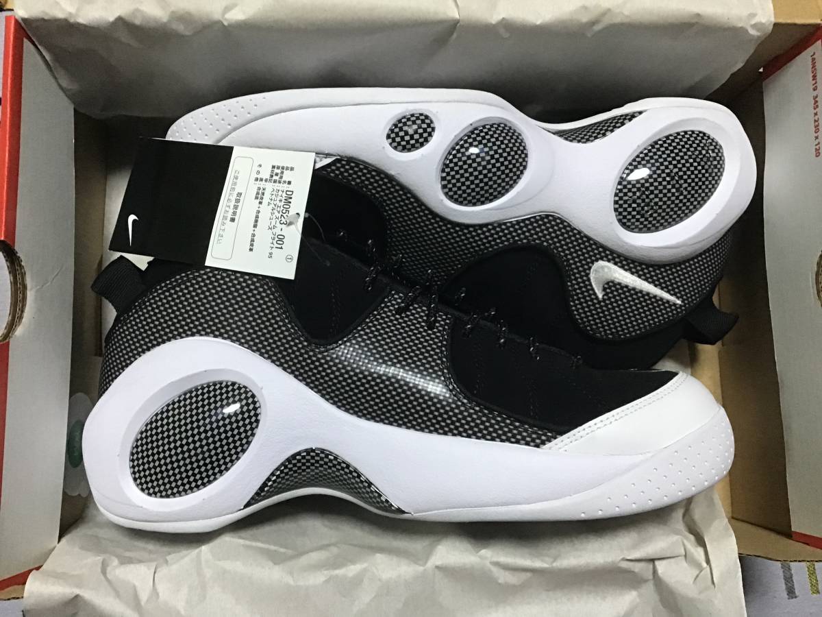 27.5cm 新品国内正規 NIKE AIR ZOOM FLIGHT 95 BLACK METALLIC ナイキ エア ズーム フライト ブラック メタリック US9.5 バグアイ_画像7