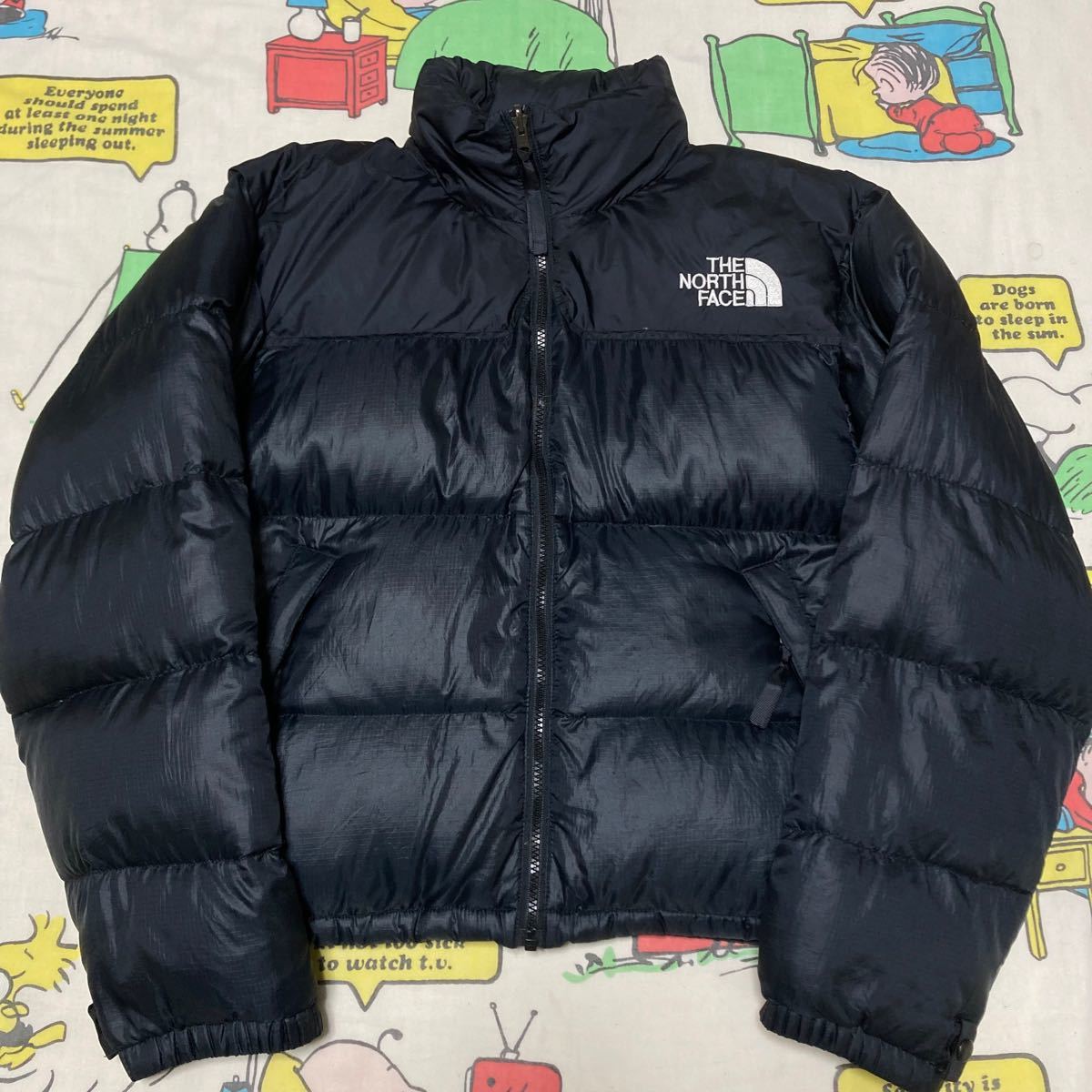 格安店 90s North face ノースフェイス nuptse ヌプシ ダウン 黒