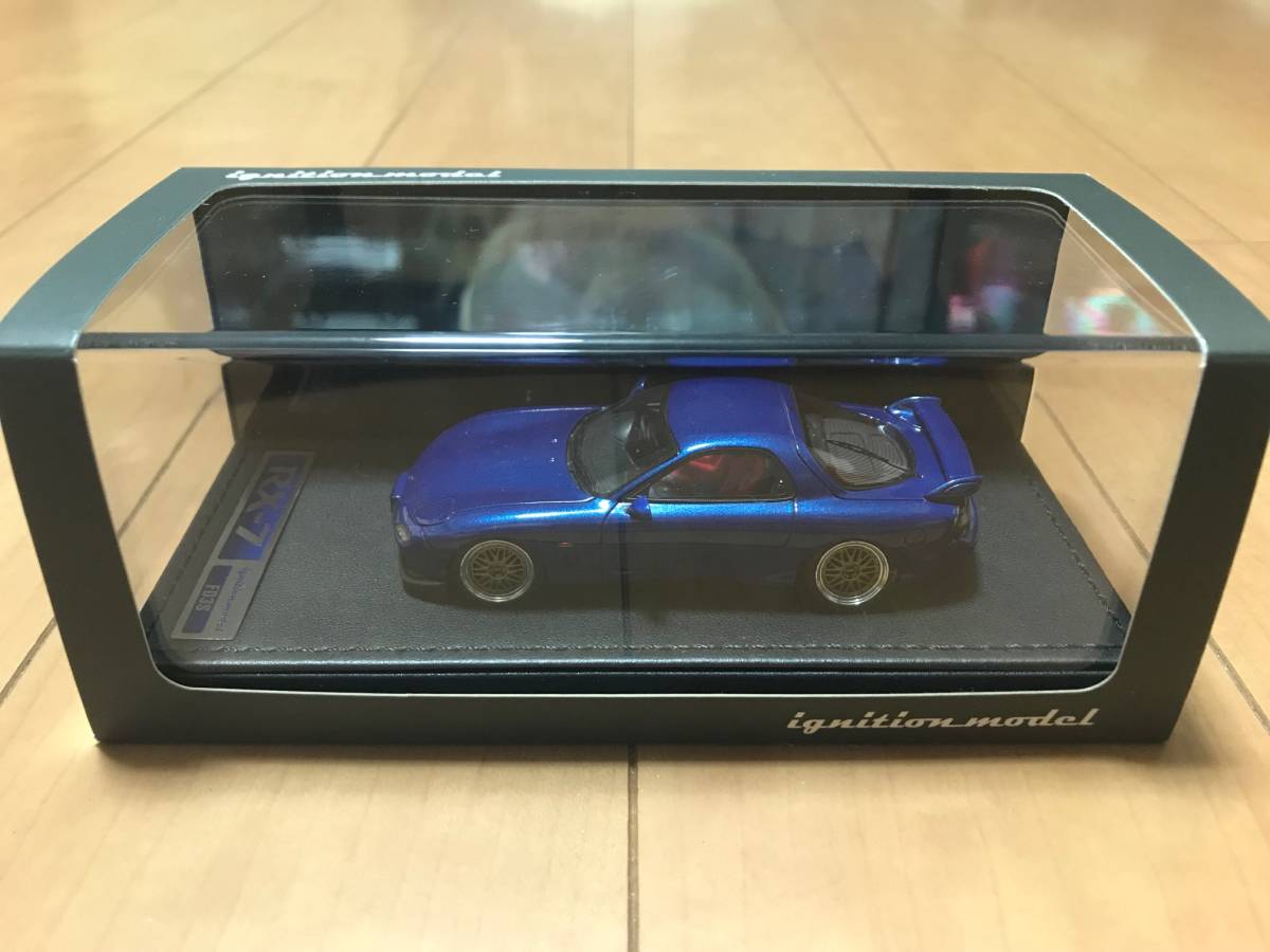 ★IG 1/43 マツダ RX-7／Mazda RX-7 (FD3S) Type RS Blue【IG0204】希少・入手困難な激レア品！_【送付品】