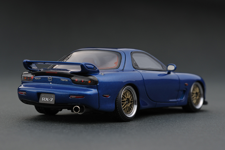 ★IG 1/43 マツダ RX-7／Mazda RX-7 (FD3S) Type RS Blue【IG0204】希少・入手困難な激レア品！_【IG0204】限定180個 入手困難 激レア品！