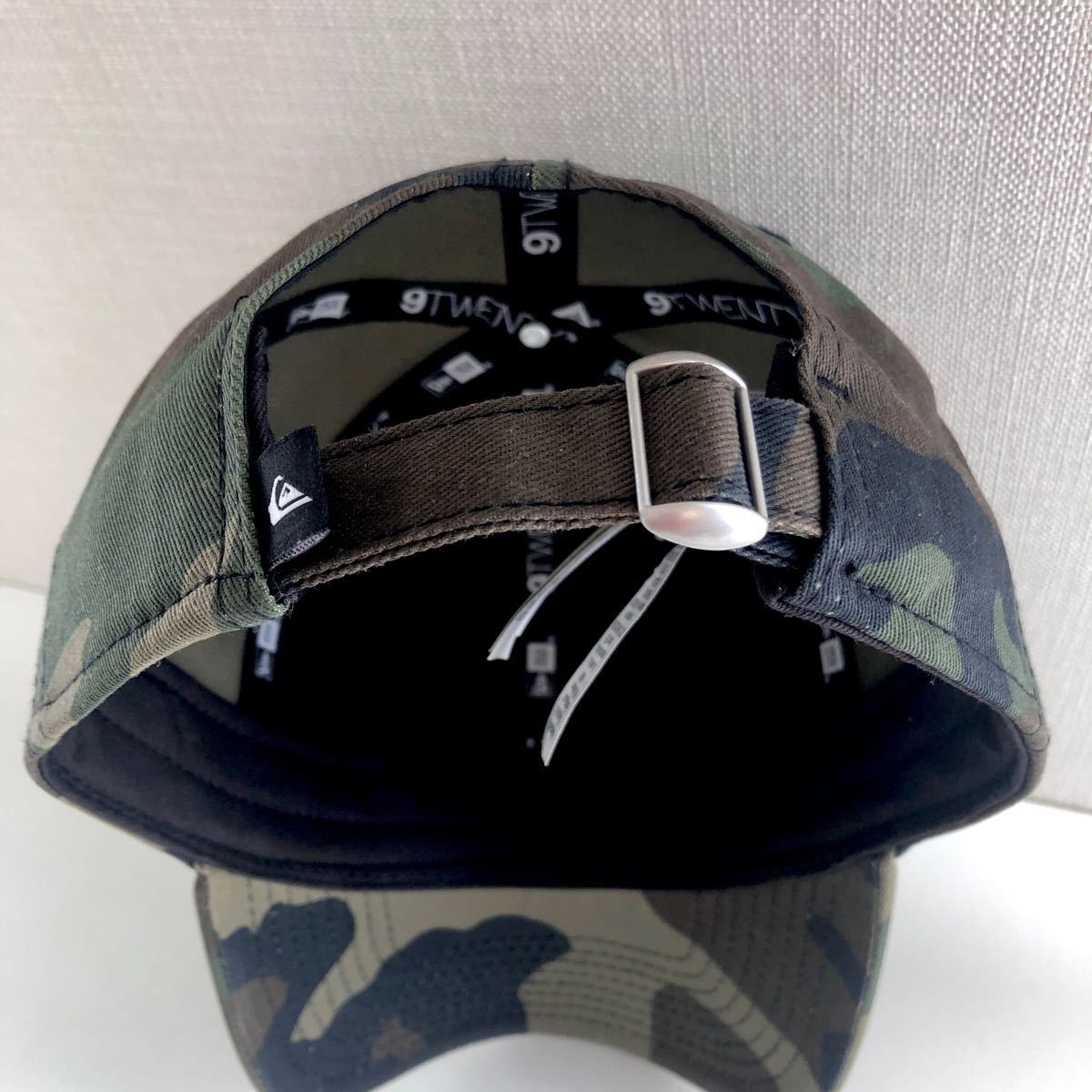 クイックシルバー QUIKSILVER ニューエラ NEWERA キャップ 迷彩 アーミー カモ ユニセックス 帽子