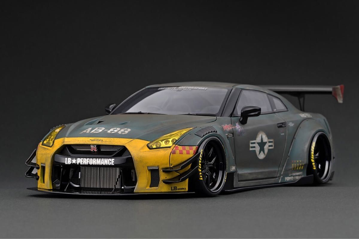 イグニッションモデル IG2346 1/18 LB-WORKS Nissan GT-R R35 type 2 日産 LBWK