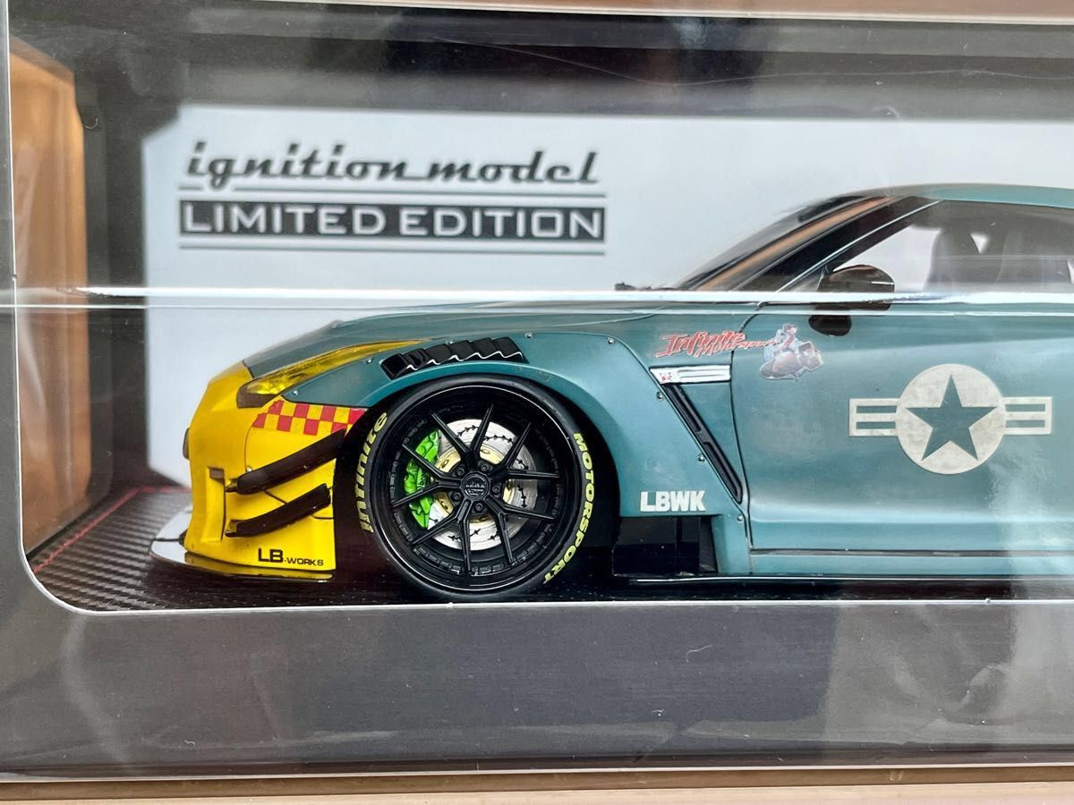 イグニッションモデル IG2346 1/18 LB-WORKS Nissan GT-R R35 type 2 日産 LBWK