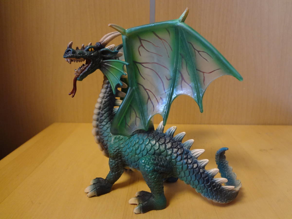 【箱なしUSED】Schleich シュライヒ グリーンドラゴン フィギュア_画像5