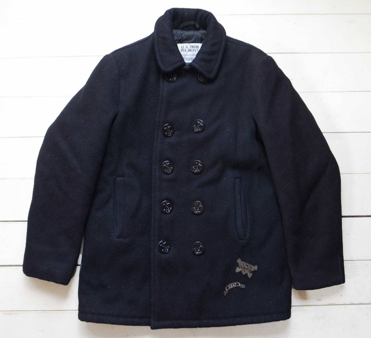 総合福袋 DAVF期ワッペン付 Pコート UNDERCOVER ショット SCHOTT 18 S位 USA製 濃紺 その他 総合福袋 DAVF期ワッペン付 Pコート UNDERCOVER ショット SCHOTT 18 S位 USA製 濃紺 その他