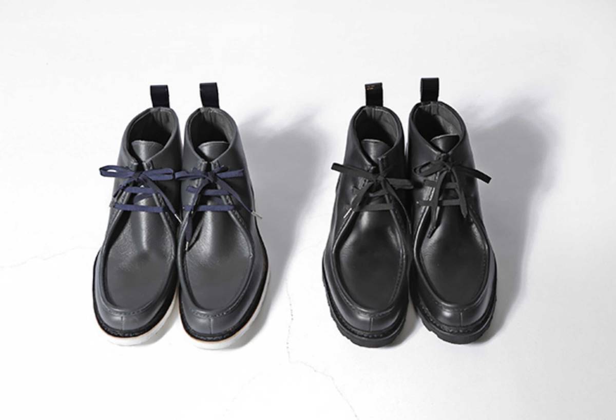 Paraboot for sacai 別注 MUCY チロリアンシューズ ブーツ 7 1/2 F グレー フランス製　ミカエル MICHAEL_画像10