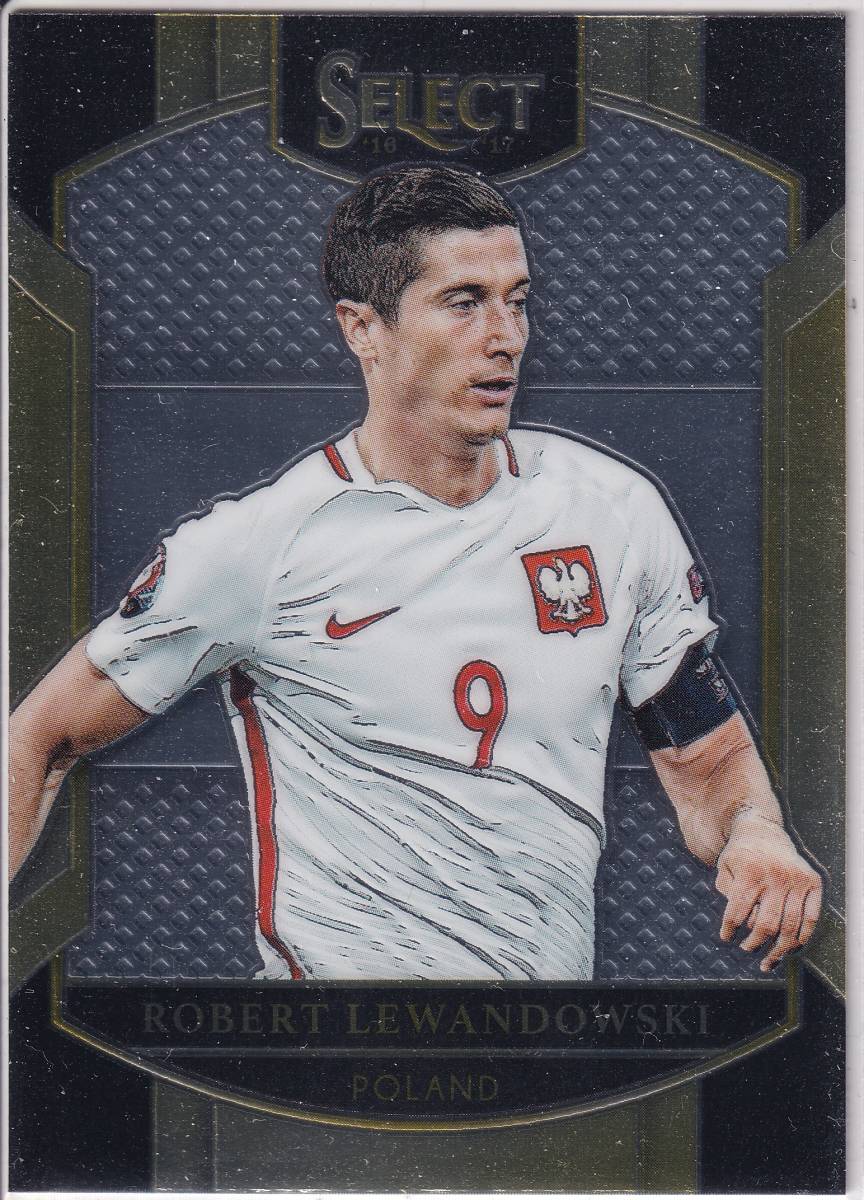 2016-17PANINI　SELECT　No.5　ROBERT LEWANDOWSKI　ロベルト・レヴァンドフスキ　ポーランド代表_画像1