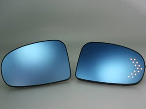 【GARUDA /BLLED MIRROR】14連LEDウインカー ブルーワイドミラー シーケンシャル（STO-41）★ノア ZRR80W/ZRR85W_※参考画像（車種により形状は異なります）