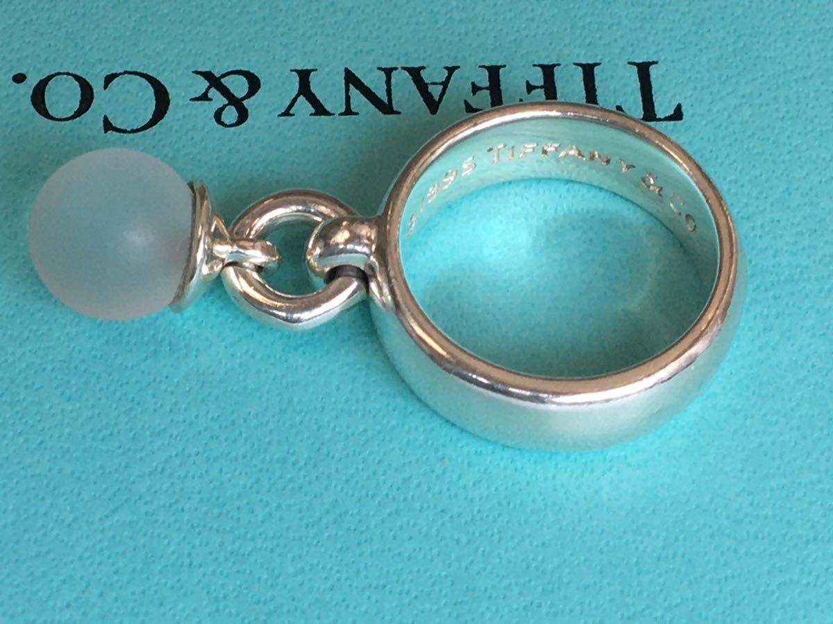 美品 TIFFANY ティファニー 丸玉天然石リング シルバー - carreyrat.fr