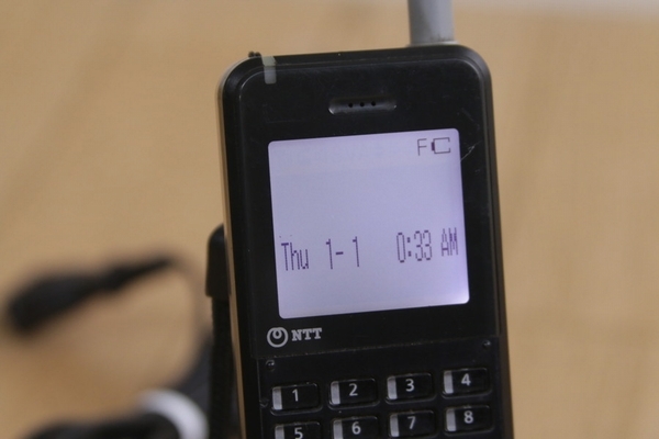[NTT]αA1(A1-DCL-PS-1K) беспроводной телефонный аппарат телефон 2015 год производства текущее состояние товар труба .6956