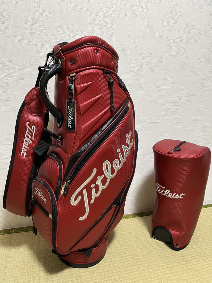迫力満点❗️限定モデル!TITLEIST タイトリストキャディバッグ カバー 迫力満点❗️限定モデル!TITLEIST タイトリストキャディバッグ カバー