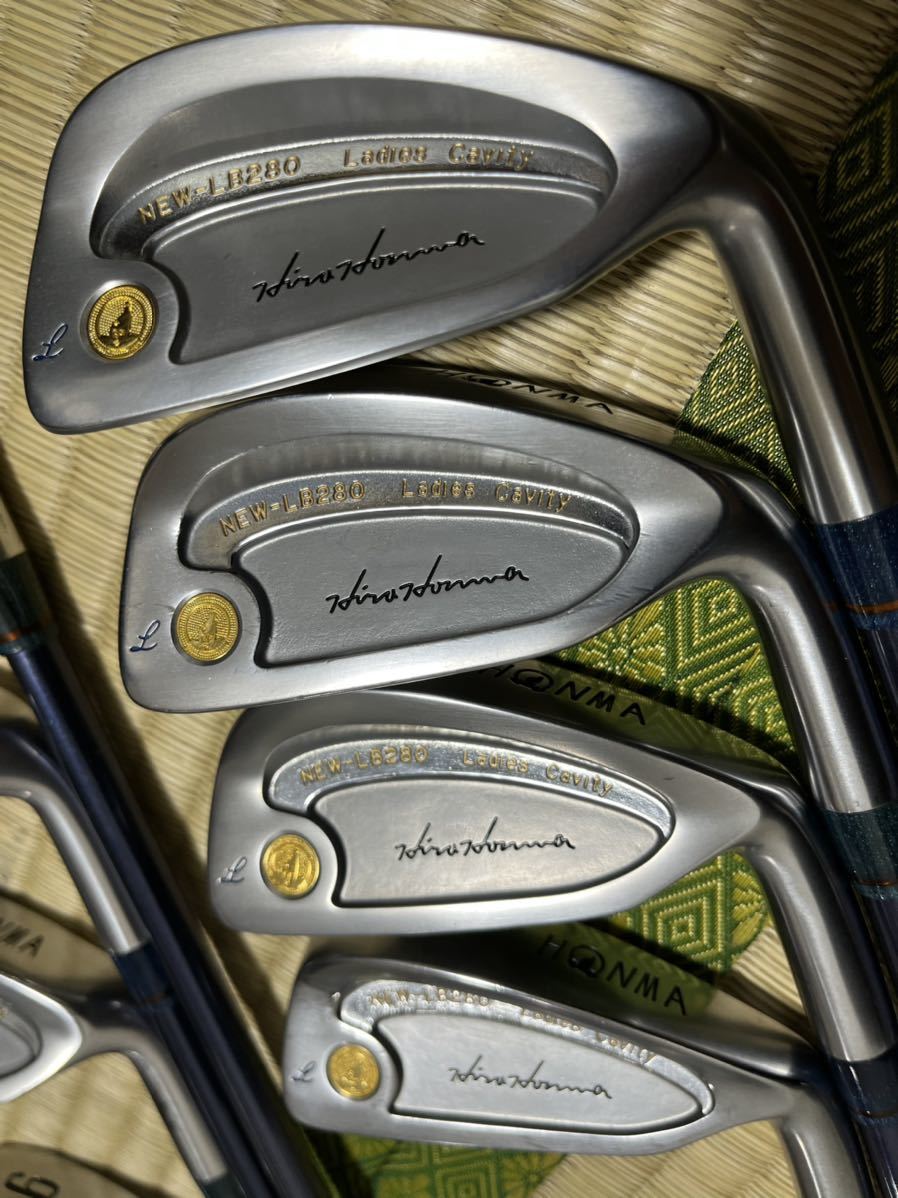 激レア超美品HONMA NEW LB-280 24K.GP 女性用9本 | charcas.gob.mx