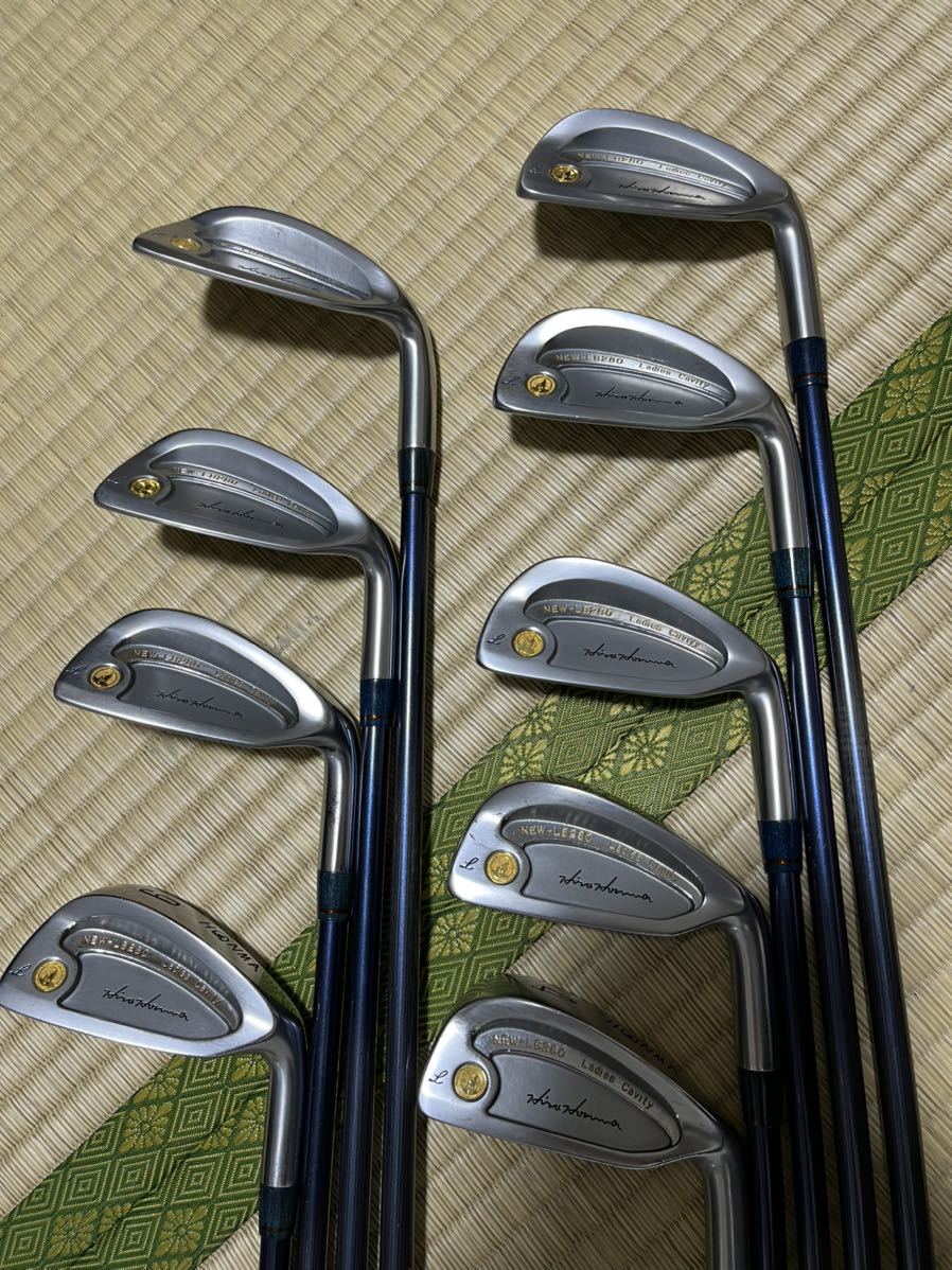 激レア超美品HONMA NEW LB-280 24K.GP 女性用9本 | charcas.gob.mx