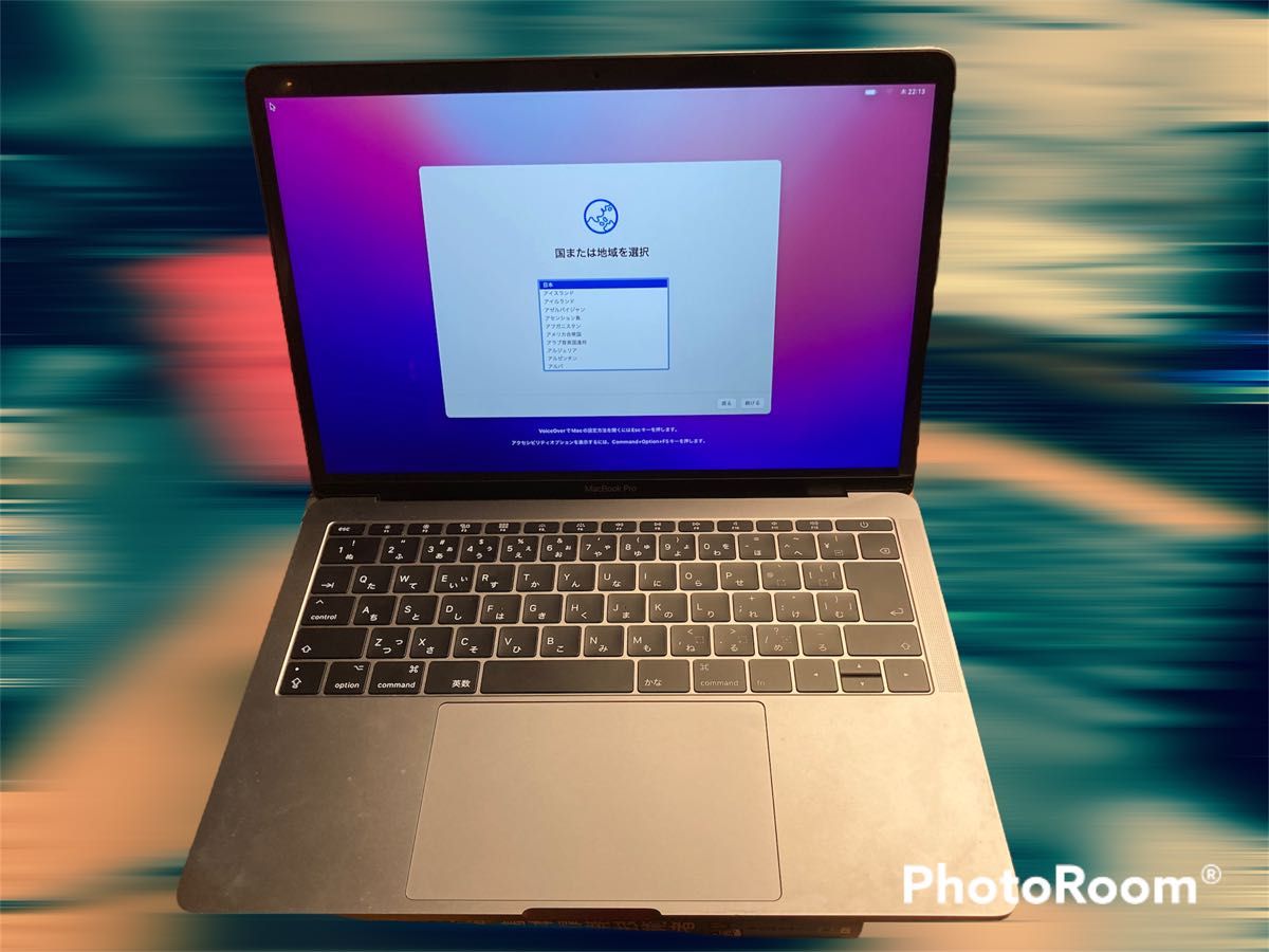 初期化済・本体のみ】MacBook pro 2017 Intel Corei5,SSD512G,メモリ