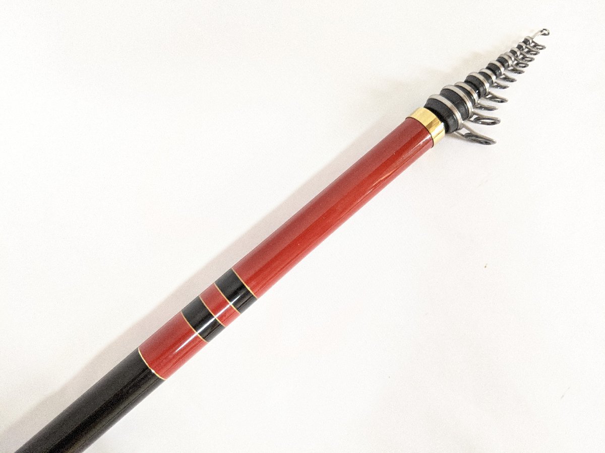 管45957) 超美品 がまかつ がま磯 チヌスペシャル 黒冴 1-53 チヌ竿 磯
